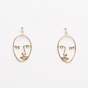 Weird faces Earrings